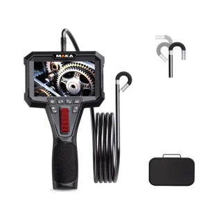MAKA IP68 Camera Head High Rotate the Probe 270 Degree Temperature Warning Industrial Endoscopic Camera
