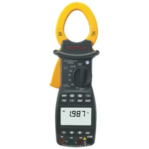 MASTECH MS2203 AC Power Clamp Meter True RMS Multimeter 1000A 0.1-600V AC/DC Voltage Current High Safety Frequency Tester