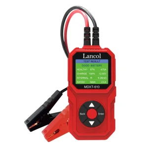 MDXT-610 12V Car Motorcycle Battery Tester Multi-language TFT LCD Display Automotive Sodium-ion Battery Analyzer