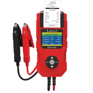 MDXT-690 Automotive Battery Tester, 12V LCD Display, for Lithium and Sodium-Ion Batteries