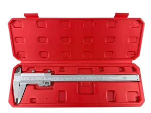 MECHWARE Monoblock Vernier Caliper with Fine Adjustment DIN862 Stainless Steel Precision Gauge