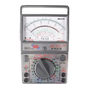 MF47 TIANYU Pointer Type Multimeter High Precision Mechanical Inner Outer Magnetism 10V 2500V Technical School Multipurpose