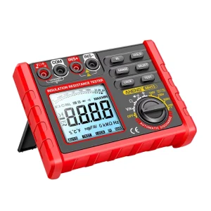 MH15 Digital Ohmmeter Insulation Resistance Meter 6000 Counting Resistance Tester