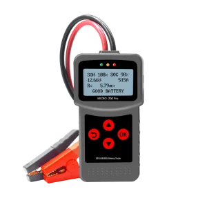 MICRO 200PRO Digital Battery Test 12v 24v Car Motorcycle System Tester Cranking System Battery Tester Analizador De Baterias