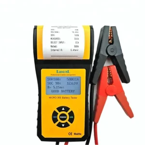 MICRO 300 Digital 12V Automotive Battery Tester for Lead Acid Batteries with 1 Year Warranty