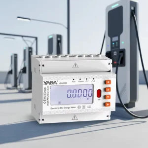 MID Smart Electricity kWh LCD Display DIN Rail RS485 Port MODBUS RTU Protocol DC High Accuracy 0.5 Energy Meter