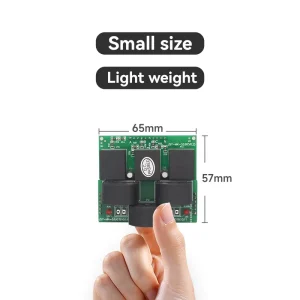 MK-333 2-way Mutual Inductance 3-Phase AC Energy Metering Module 1-380V Range RS485 Interface for Power Quality Energy