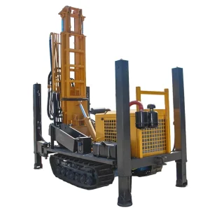MKD 200 200m Crawler Pneumatic Hydraulic Borewell Drilling Rig Diesel Water Well Drilling Machine for Farm Irrigation