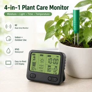 MLM HG01 Smart Soil Moisture Sensor Wireless Bluetooth Tuya App Real-time Plant Monitor Soil Temperature Humidity Detector