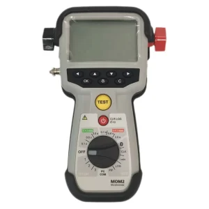 MOM2 200A Handheld Micro Ohm Meter 2.3mm Milliohm Low Resistance Tester 1 Year Warranty 220v Class Leading Electronic