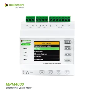 MPM4000 Multi Circuit DIN Rail Smart Power Meter for Data Center Energy Monitoring