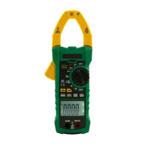 MS2115A True RMS Digital DC AC Clamp 26mm LCD Meters Multimeter 1000A Amp 0.1 600V Voltage Meter