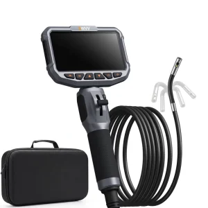 MS50 Industrial Endoscope Flexible Borescope 2 Way Camera 210 Articulation IP67 Waterproof OEM