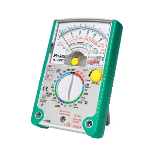 MT-2017N Protective Analog Multimeter for Battery Capacity and LED Transistor Measurement