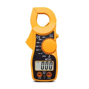 MT87 Clamp Meter DC AC Voltage Current Tester LCD Display Portable Digital Multimeter Resistance Frequency Class 1.0 Accuracy