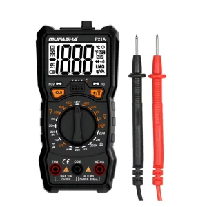 MUFASHA Portable Digital Multimeter with NCV Detection Professional Tester Meter AC DC Counts Smart Voltage Voltmeter