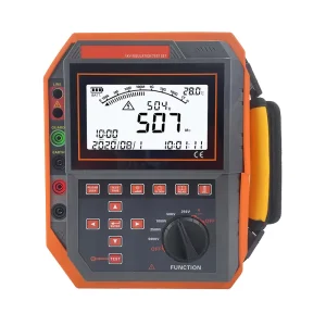 MY420 High Accuracy High Voltage Insulation Resistance Tester 5000V IP55 Protection 100W Cable Transformer Motor