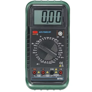 MY68 Handheld LCD Auto Manual Range DMM Digital Multimeter DC AC Voltage Current Ohm Capacitance Frequency Meter