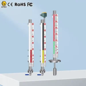 Magnetic Level Gauge Transmitter and Sensor for Petrol Tanks and Hydraulic Fluid