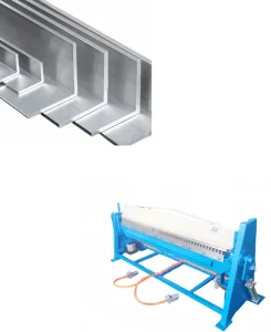 Manual Automatic Metal Sheet Folding Machine