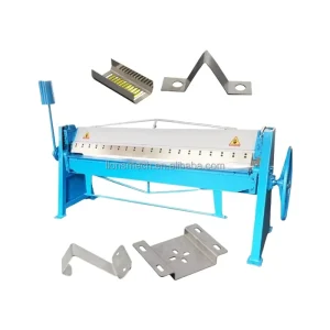 Manual Bending Machine 1.5*2000 Hand Brake for Aluminum Stainless Steel & Carbon Steel Sheet Folding with 3KW Motor