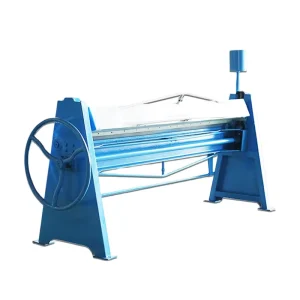 Manual Bending Machine Hand Crank Sheet Metal Bending Machine for Aluminum Iron Plate Folding Duct Sheet Metal Steel Bender