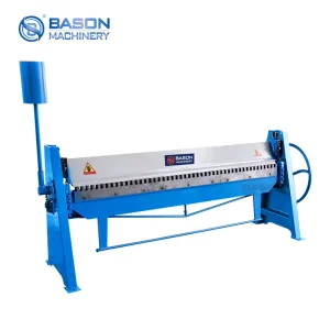 Manual Flange Bending Machine to Fold Stainless Steel Iron Sheet Aluminum Plate Small Box Aluminum Folding Machine
