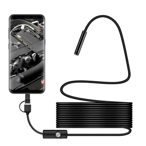 Manufacturer 3 in 1 Mobile Phone Visual Peep Probe Industrial Automobile Pipeline 3.9MM Borescope Endoscope Camera