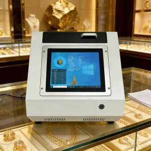Manufacturer-Supplied X-ray Spectrometer Gold Tester 0.05%-0.1% Accuracy 10-60sec Portable 1-Year Warranty