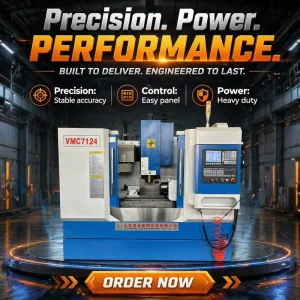 Manufacturer Supplies Taiwan Quality Milling Machine VMC850 VMC7124 VMC1050 5 Axis VMC Mini CNC Milling Machine Center