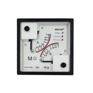 Manufacturers China 96mm Double Pointer Resistance Meter for Boat Use