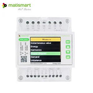 Matismart Manufacturer PEM3353 Multifunction Power Meter Smart Energy Meter and Power Quality Analyzer