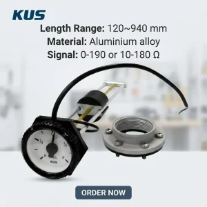 Mechanical Diesel Fuel Tank Level Gauge Aluminium Alloy Construction 5% Accuracy