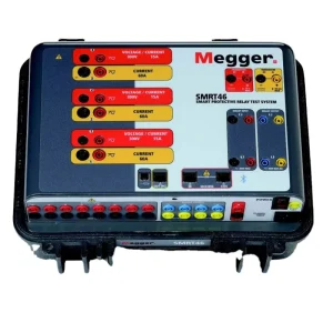 Megger SMRT46 Protective Relay Test System Multi Phase 4 Voltage 3 Current Channels for Commissioning Measuring Analysing