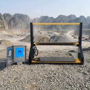 Metal Detector Machine Balanced Coil Pulse Induction Industrial Belt Conveyor Cement Plant Power Factory Protection IP68 Rated