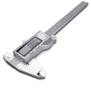 Metal Housing Digital Caliper 0-150mm with LCD Display and Auto-Off for Industrial and DIY Use