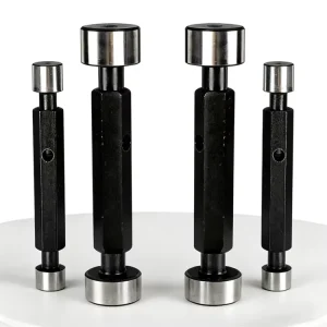 Metric 0.001mm Go/No-Go Thread Gauge 0.01 GCr15 Plug Ring Kit