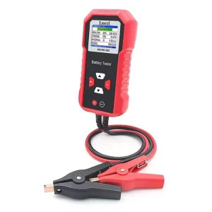 Micro 500 12V/24V Car and Motorcycle Battery Tester with LED Display 40-3000 CCA Lithium and Lead-Acid Battery Analyzer