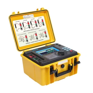 Micro Ohm Meter 10kv Insulation Resistance Tester Digital Milliohm Meter 100A