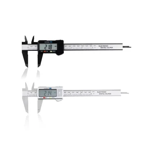 Microblading Accessories Electronic Digital Vernier Caliper Black White Plastic