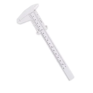 Microblading Eyebrow Ruler Measuring Tool Sizes Height 150Mm Plastic Vernier Calipers