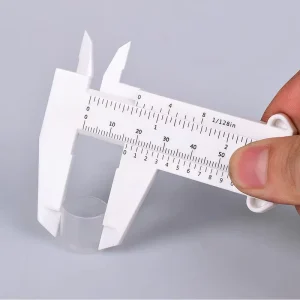 Microblading Training Academy Measurement Accessories Vernier Eyebrow Ruler Plastic Measuring 80/150 MM Tool Caliper Tattoo