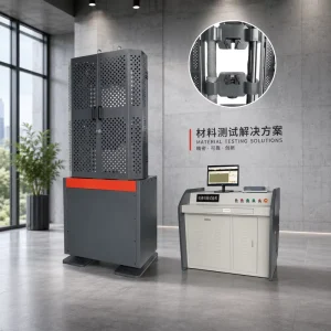 Microcomputer Servo Driven Universal Tensile Testing Machine Metal Compression Bending Shear Lab Test Equipment