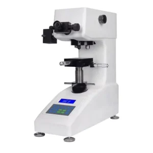Microhardness Tester Digital Microscopic Vickers Hardness Meter LCD Screen Manual Hardness Tester for Metal 220V