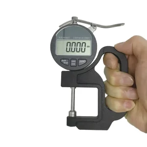 Micrometer Digital Thickness Gauge BY04 0 25mm 0.001mm 30mm for Paper Leather Rubber Fabric and PVC Film