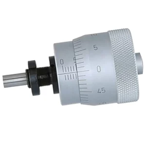 Micrometer Head with 29mm Large Thimble and Flat Spindle Tip