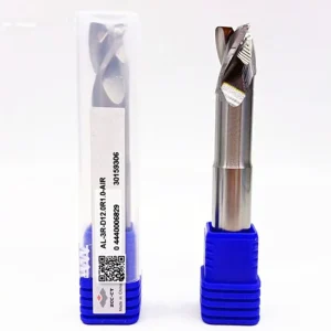 Milling Cutter Machine Lathe ZCC.CT AL 3R D12.0R1.0 Carbide Milling Cutter R2.0 R3.0 3Edge Router Bit Set End Mills