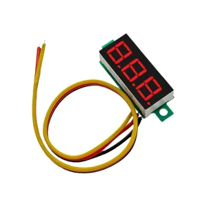 Mini 0.28 inch 3 Wires Digital Voltmeter Red LED Display DC 0 100V Digital LED Panel Voltage Meter Module