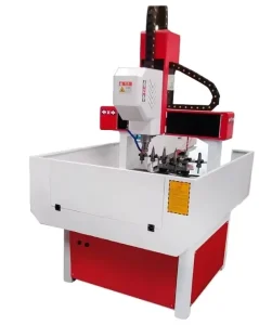 Mini 3 Axis CNC Router Cast Iron Milling CNC Frame Half-cover CNC Milling Machine for Metal Aluminum Engraving and Cutting