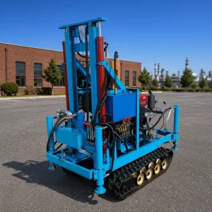 Mini Crawler Mounted Drilling Rig for Water Well High Efficiency